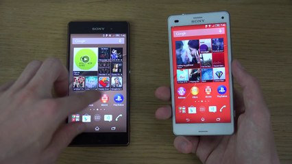 Descargar video: Sony Xperia Z3 vs. Sony Xperia Z3 Compact - Review (4K)