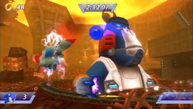 Sonic Rivals - Sonic : Zone Death Yard BOSS