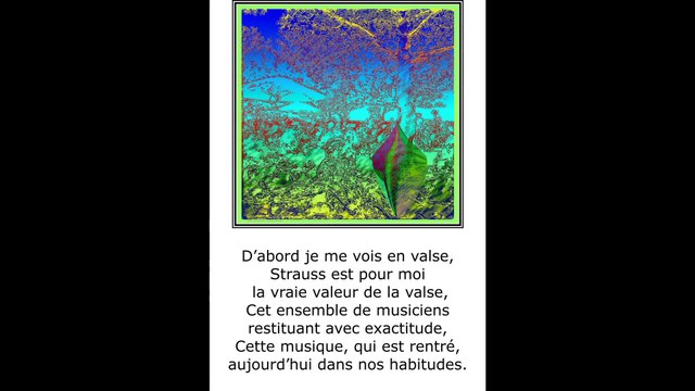 ©HD SI J'ETAIS MUSIQUE poème THOMAS ANDRE photos-peintures ANCIAUX MARTINE créator of the photo painting