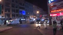 Kadıköy'deki Kobani Eylemine Polis Müdahalesi