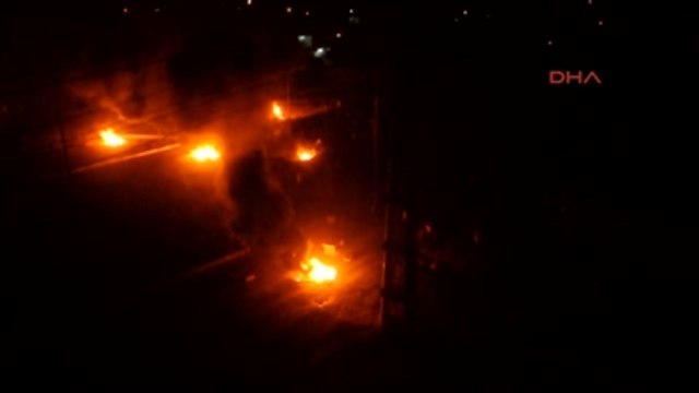 Kızıltepe Güneydoğu'da Olaylı Işid Protestoları