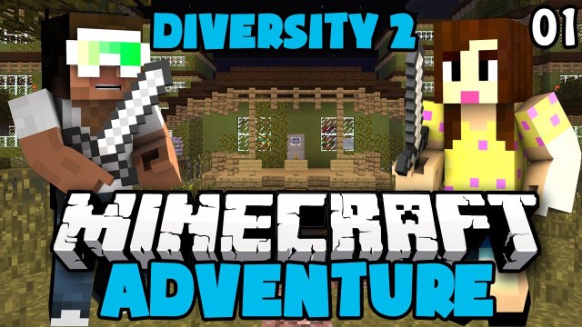 Minecraft Diversity 2 ADVENTURE w/Biggs87x - Ep 1 - Ham Sammich