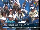 Masivo apoyo popular de bolivianos hacia Evo Morales