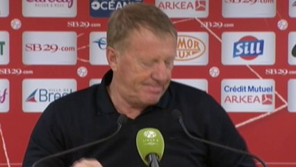 Réaction d'Alex Dupont après Stade Brestois 29 - Tours FC
