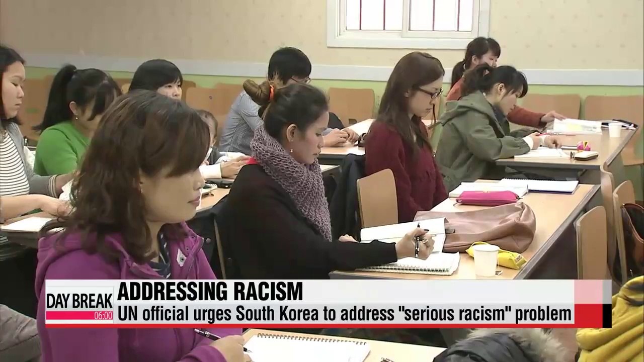 UN official urges Seoul to address serious racism