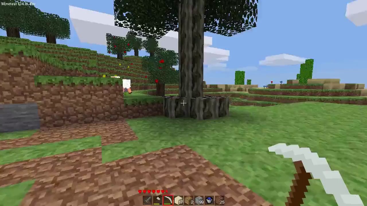 Ich spiele: Minetest #002 - Erste Schritte zum Eigenheim