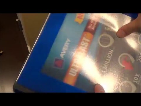 Avery Ultralast Binder with 1-Inch One Touch Slant Rings Review