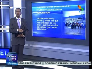 Mexico: Drug cartel demands 22 police be freed