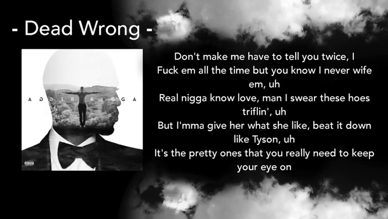 Dead Wrong - Trey Songz ft. Ty Dolla $ign (Lyrics)