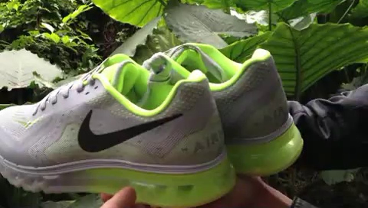 Nike Air Max 2014 LG KPU Mens Verde Negro Gris Zapatos www.sports3y.ru