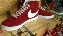 Blazer Mid Suede Vintage Mens Red White www.sports3y.ru