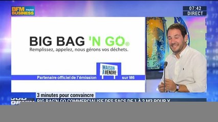 "3 minutes pour convaincre" 2014: Big Bag 'N Go, une solution d'évacuation pour les déchets, Arnaud Rongier – 07/10
