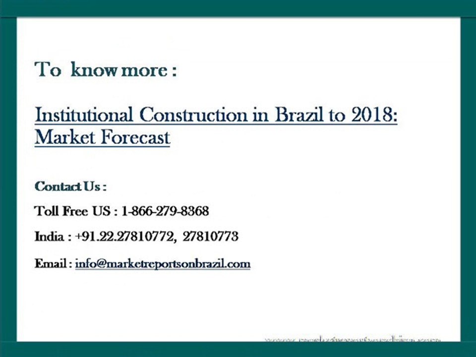 Institutional Construction