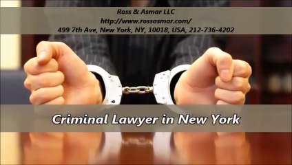 Ross & Asmar LLC : Criminal Defense Lawyer in New York