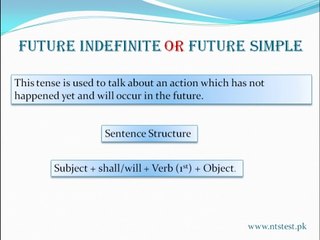 Future-Indefinite-Tense