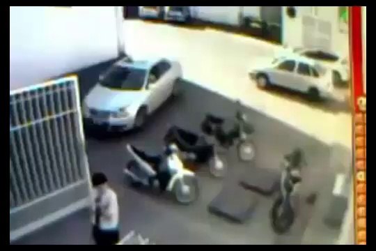 Ghost Sighting outside Grocery Store