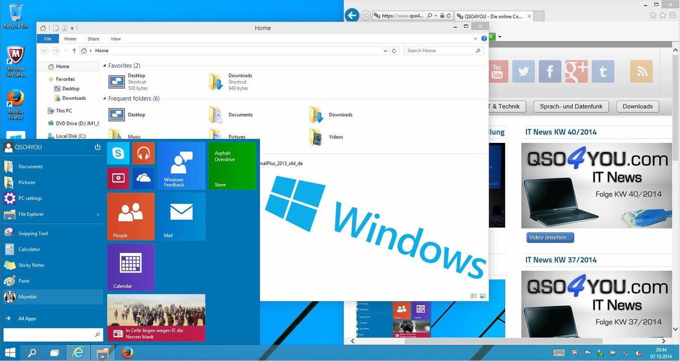 Windows 10 das sind die Neuerungen | QSO4YOU Tech