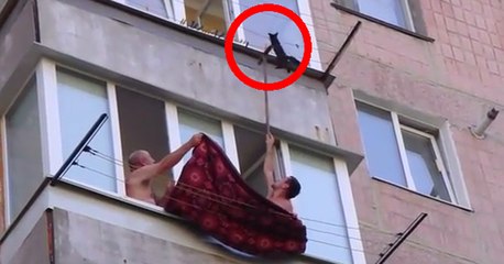 Sopayla Kedi Kurtarma Operasyonu!