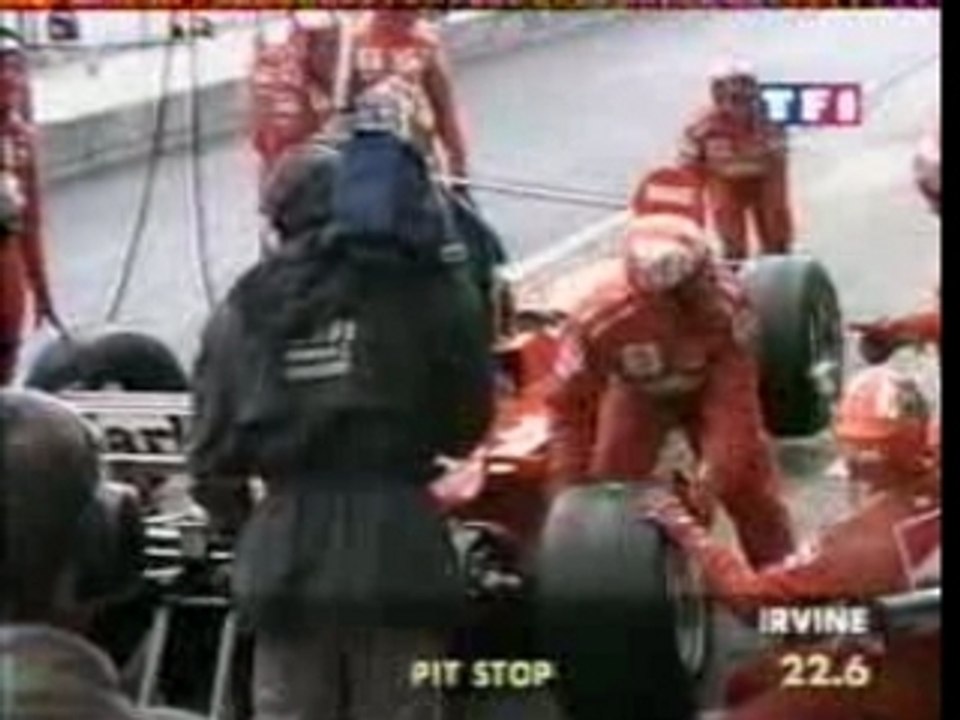 F1 GP 1999 Irvine stand