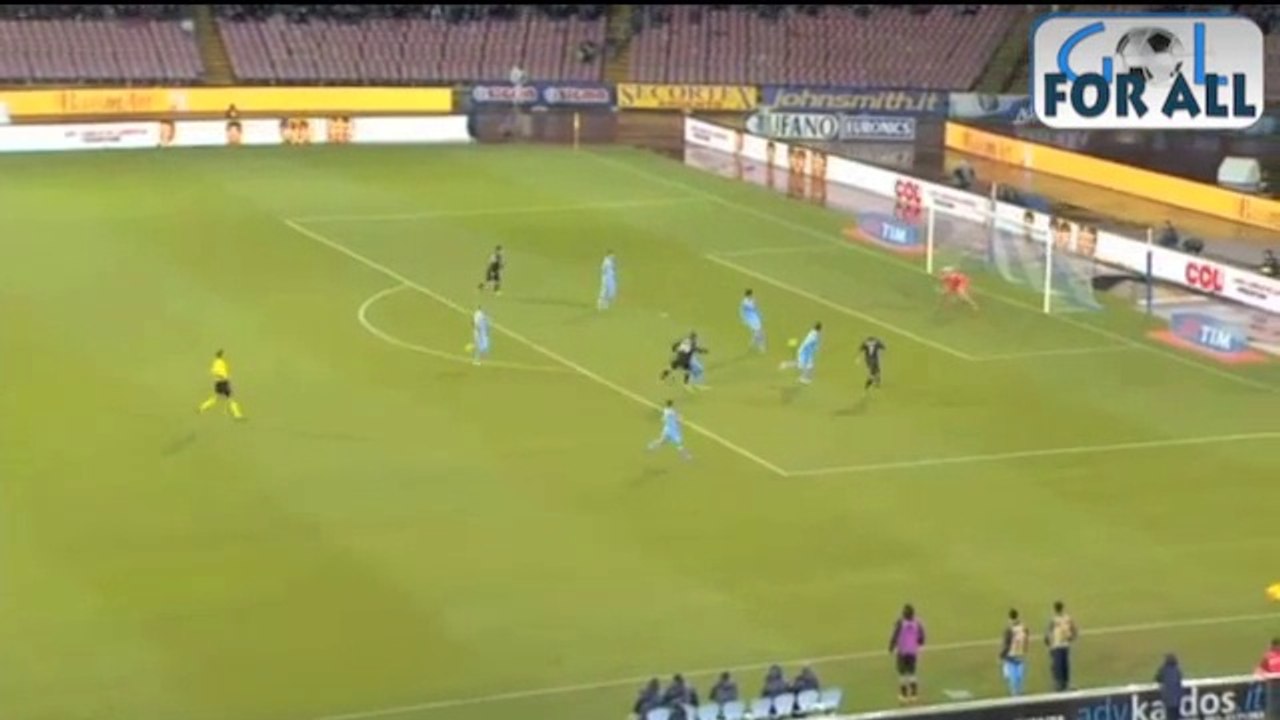 Napoli-Parma 0-1 serie A 2013-2014 (EFFETTO STADIO)