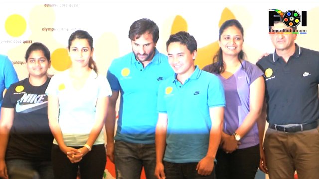 Saif Ali Khan Felicitates Asian Games 2014 Medal Winners