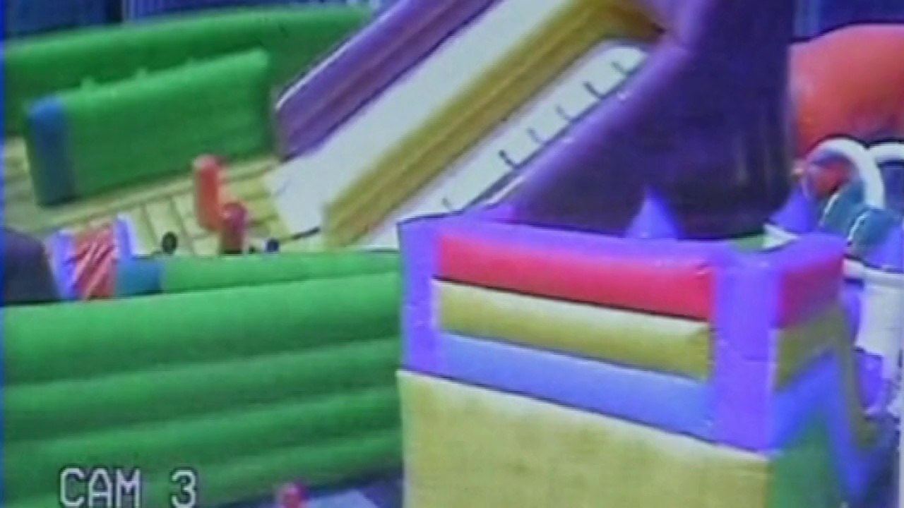 13 children injured as inflatable bounce house overturns