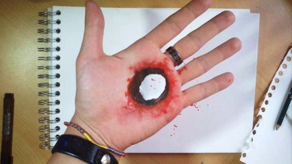 Comment faire une fausse blessure ? Sanglante