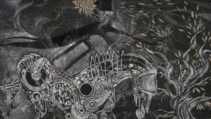 On a White Horse: Illustrated Poem about apocalyptic environmental destruction