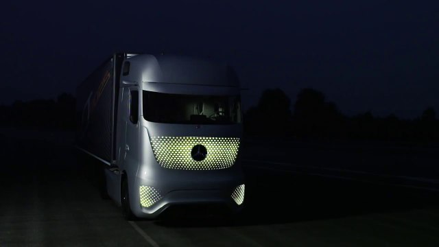 Le camion du futur selon Mercedes