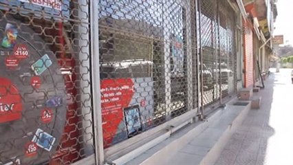 Şemdinli'de Esnaf Kepenk Kapattı