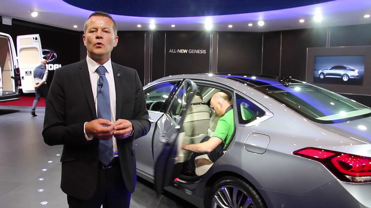 Mondial de l'auto 2014 : Présentation de la Hyundai Genesis