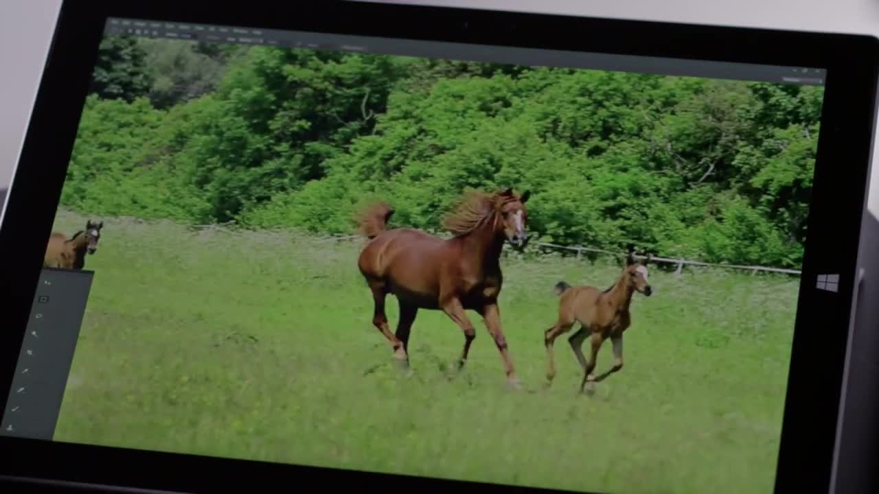 Le futur des applications Adobe Creative sur tablettes numériques Microsoft