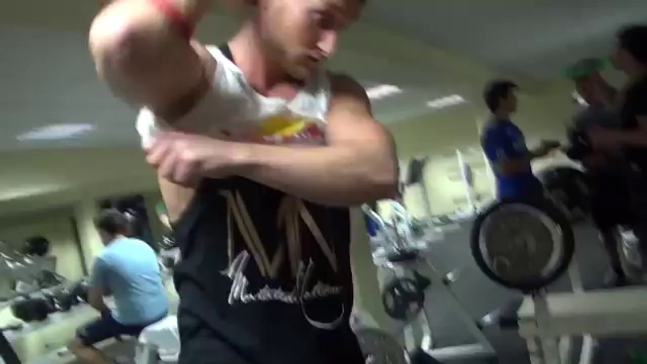 Intense Chest Workout Bodybuilding Push Training Day video Dailymotion