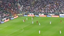 Juve 1-1 AS Roma - Pareggio di Totti su rigore al 32'