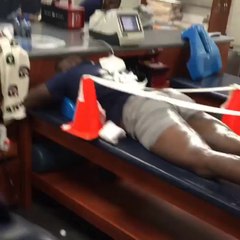 Jogador acorda no próprio "velório"