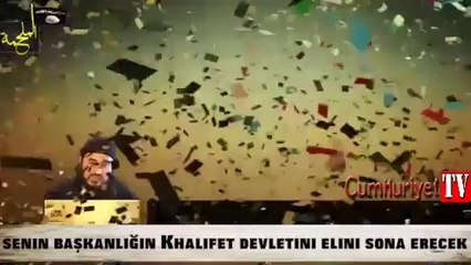 IŞİDDEN ERDOĞANA TEHDİT VİDEOSU
