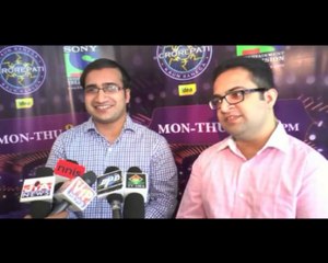 Interview with KBC winners Achin and Sarthak