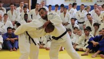 Ilias Iliadis en stage à l'INSEP avec Adidas