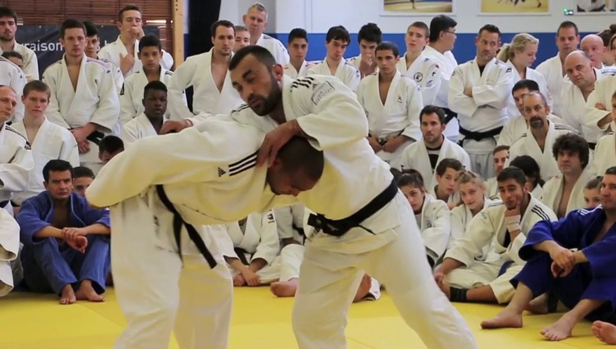 Ilias Iliadis en stage à l'INSEP avec Adidas