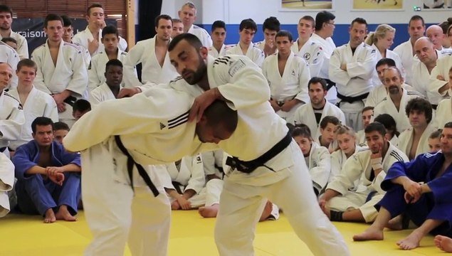 Ilias Iliadis en stage à l'INSEP avec Adidas