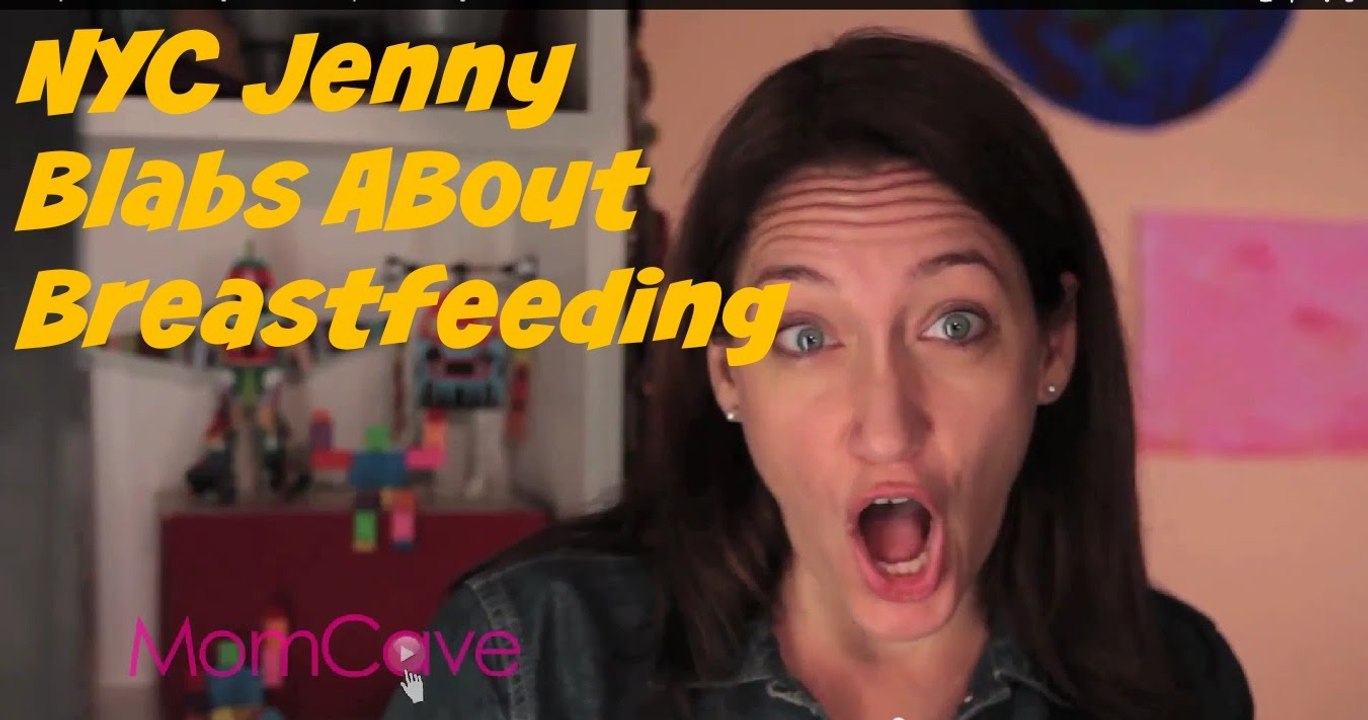 NYC Jenny Blabs About Breastfeeding | BLABBERMOM | Ep15 | Breastfeeding NYC| MomCave TV