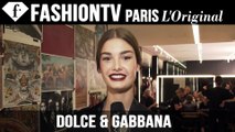 Dolce & Gabbana Backstage Part 2 | Milan Fashion Week Spring/Summer 2015 | FashionTV