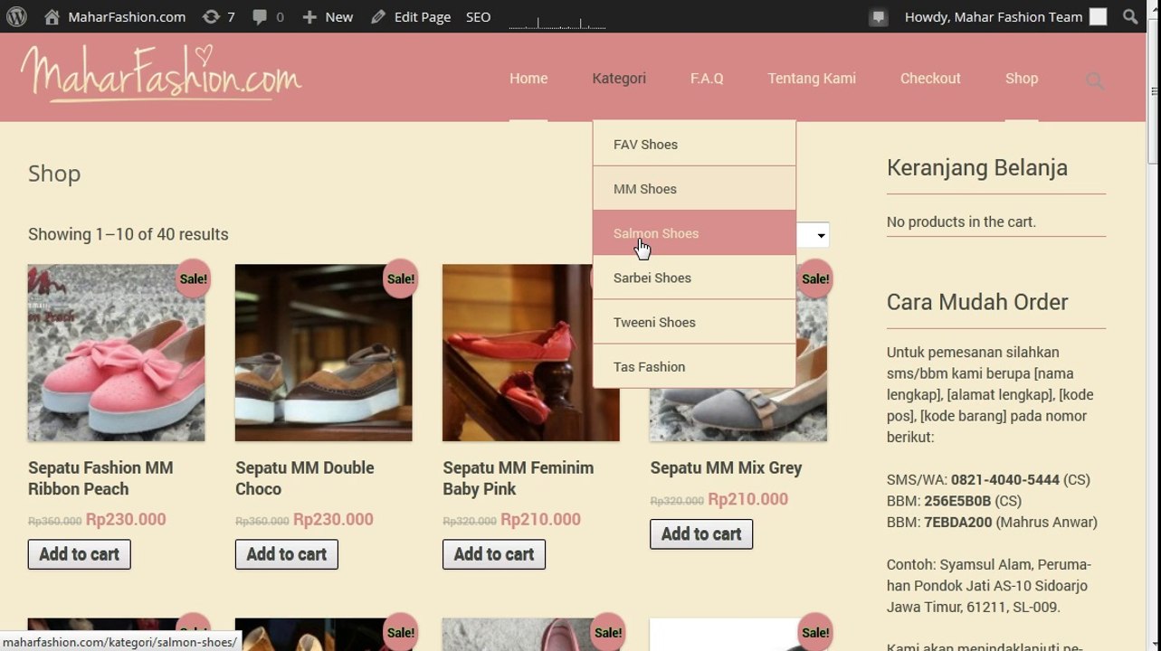 PR Minggu #2: Tulis Deskripsi Kategori Produk