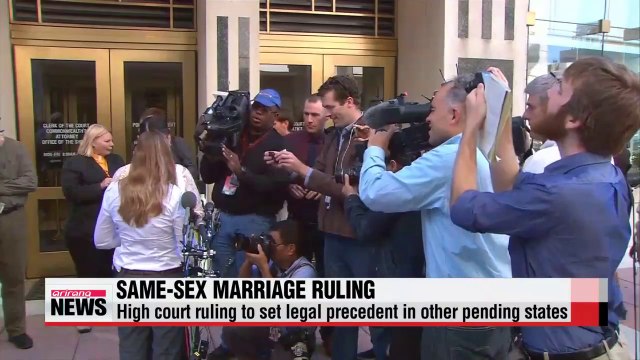 U.S. Supreme Court upholds gay marriage in five states