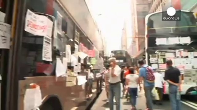Hong Kong retailers hit hard by pro-democracy protests