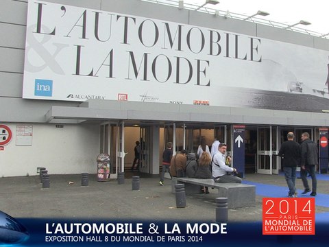 Visite de l'exposition Automobile et Mode du Mondial de l'Auto 2014