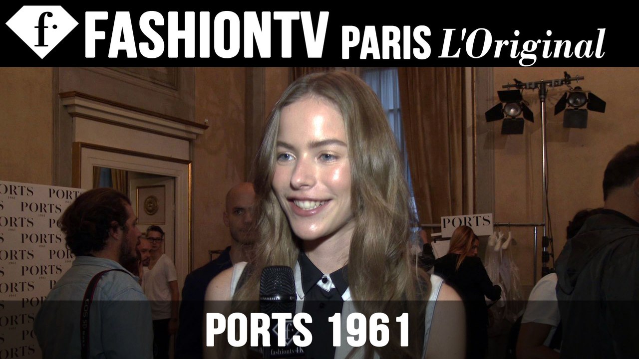 Ports 1961 Backstage | Milan Fashion Week Spring/Summer 2015 | FashionTV