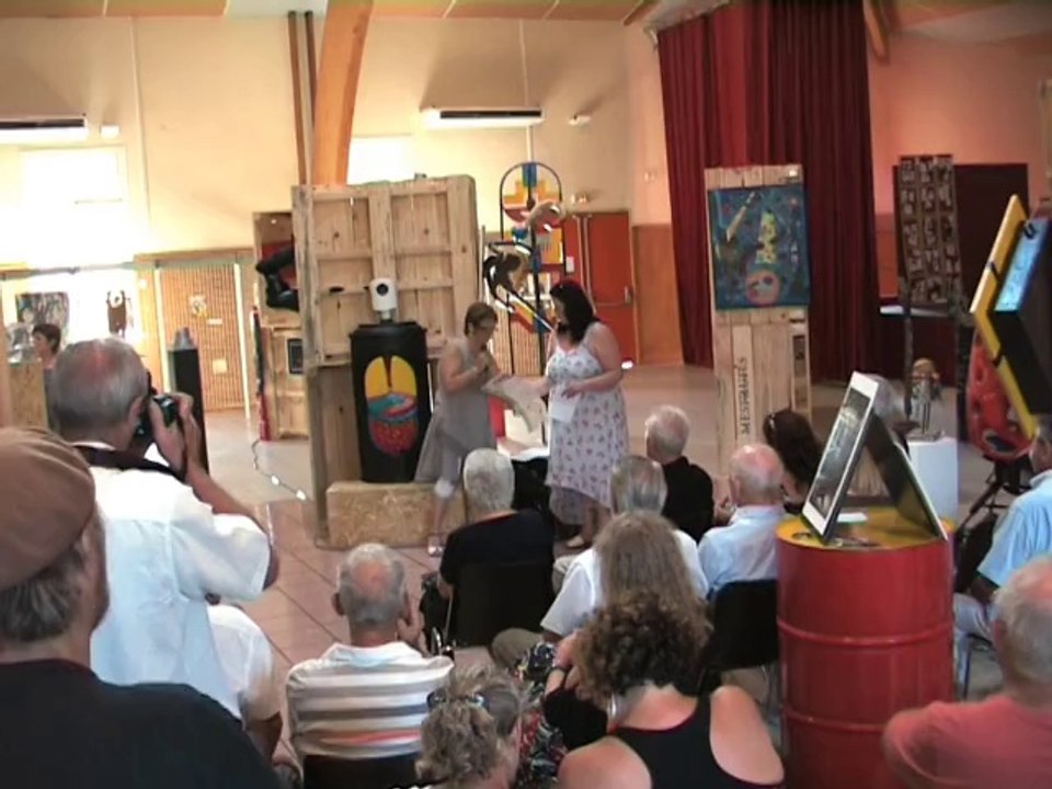 Vernissage de l'exposition, Festival de Saint-Florent-sur-Auzonnet
