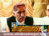 MQM Rasheed Godil reply to Khursheed Shah (PPP) statement on Bilawal Zardari speech