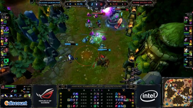 League of Legends - ASUS ROG Tournament - Qualifier 2 SALSA VS REASON1